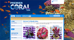 Desktop Screenshot of premiercoral.com